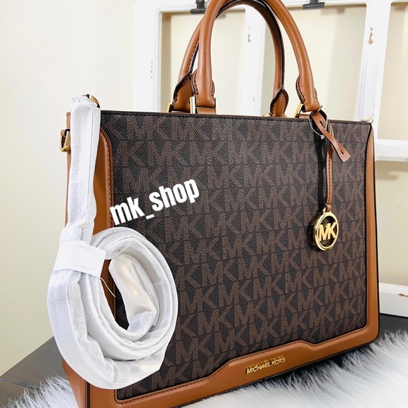 Michael Kors Jessie Large Tote Satchel - Picture 2 of 13